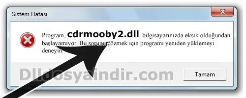 cdrmooby2.dll hatası
