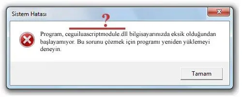ceguiluascriptmodule.dll hatası