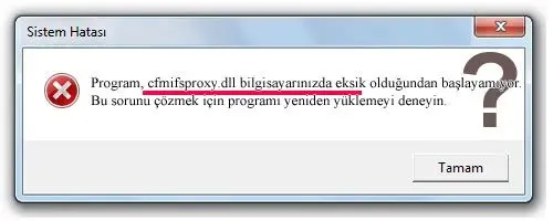 cfmifsproxy.dll hatası