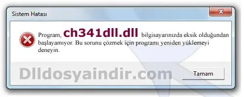 ch341dll.dll hatası