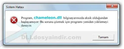chameleon.dll hatası