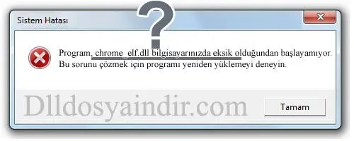 chrome_elf.dll hatası