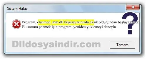 clanmod_mm.dll hatası