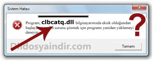 clbcatq.dll hatası