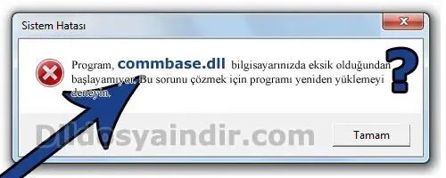 commbase.dll hatası