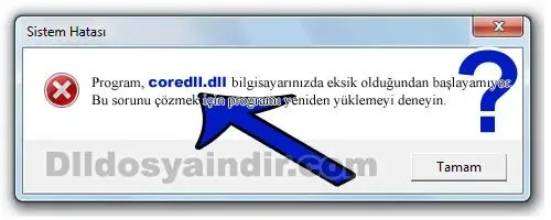 coredll.dll hatası