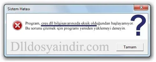 cres.dll hatası