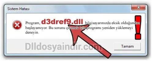 d3dref9.dll hatası
