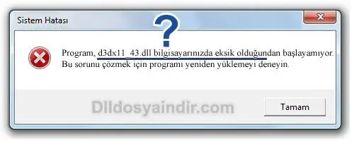 d3dx11_43.dll hatası