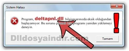 deltapnl.dll hatası