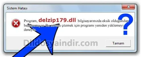 delzip179.dll hatası