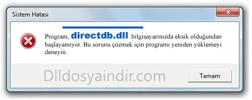 directdb.dll hatası