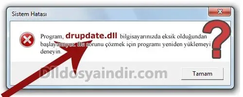 drupdate.dll hatası