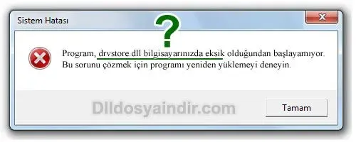 drvstore.dll hatası