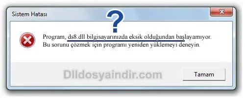 ds8.dll hatası