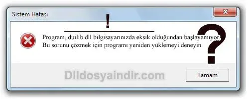 duilib.dll hatası