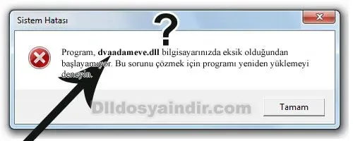 dvaadameve.dll hatası