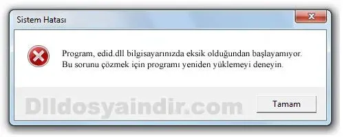 edid.dll hatası