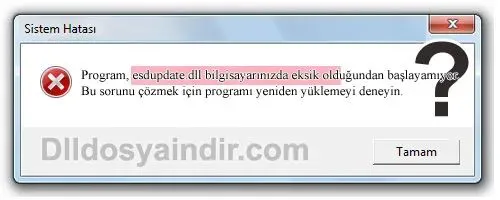 esdupdate.dll hatası