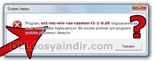 ext-ms-win-ras-rasman-l1-1-0.dll hatası