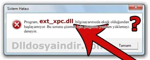 ext_xpc.dll hatası