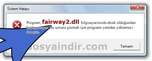 fairway2.dll hatası