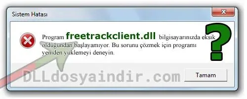 freetrackclient.dll hatası
