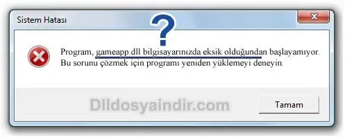 gameapp.dll hatası