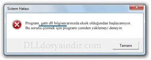 gatti.dll hatası
