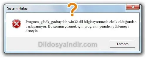 gfsdk_godrayslib.win32.dll hatası
