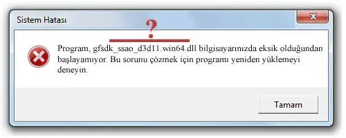 gfsdk_ssao_d3d11.win64.dll hatası