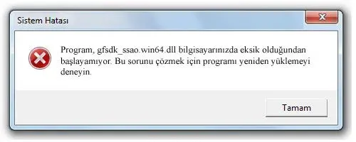 gfsdk_ssao.win64.dll hatası