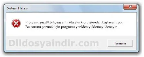 gg.dll hatası