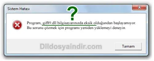 gif89.dll hatası