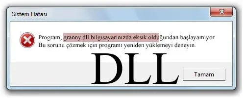 granny.dll hatası
