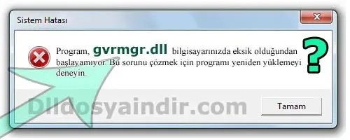 gvrmgr.dll hatası