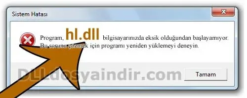 hl.dll hatası