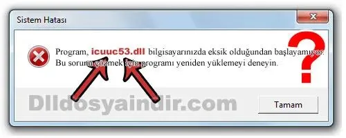 icuuc53.dll hatası