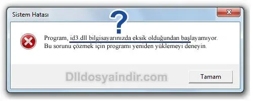 id3.dll hatası
