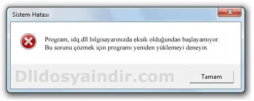 idq.dll hatası