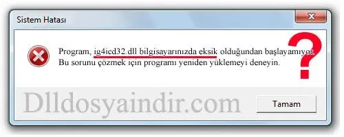 ig4icd32.dll hatası