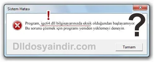 igc64.dll hatası