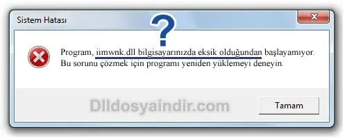 iimwnk.dll hatası