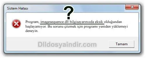 imagesequence.dll hatası