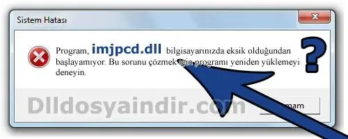 imjpcd.dll hatası