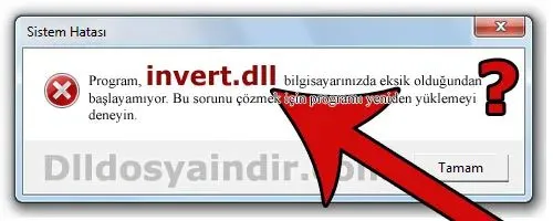invert.dll hatası