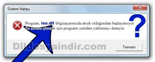 iso.dll hatası