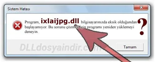 ixlaijpg.dll hatası