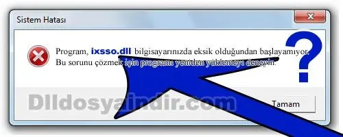 ixsso.dll hatası