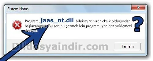 jaas_nt.dll hatası